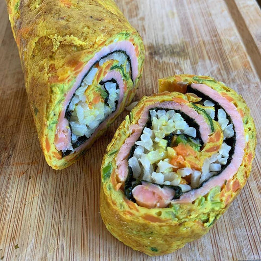 Sushi omelet rol